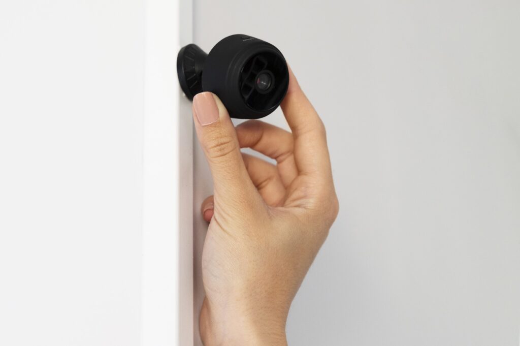 security camera setup
