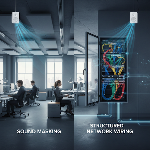 Structured network wiring